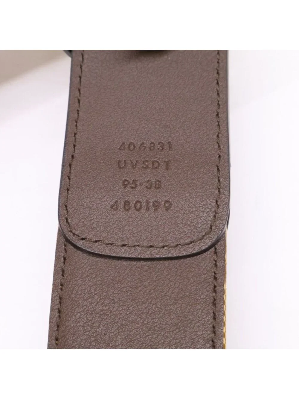 Gucci Adidas GG Logo Buckle Trefoil Belt